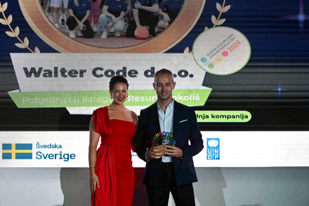 Walter Code Wins 2024 SDG Business Leaders Award! 